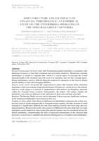 DEBT STRUCTURE AND ITS IMPACT ON FINANCIAL PERFORMANCE: AN EMPIRICAL STUDY ON THE ENTERPRISES OPERATING IN THE VISEGRAD GROUP COUNTRIES