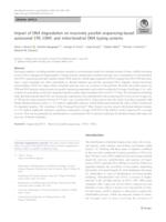 Impact of DNA degradation on massively parallel sequencing-based autosomal STR, iiSNP, and mitochondrial DNA typing systems