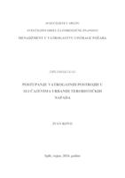 prikaz prve stranice dokumenta Postupanje vatrogasnih postrojbi u slučajevima urbanih terorističkih napada